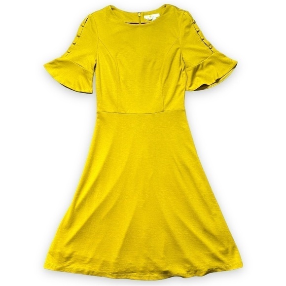 NWT Boden Alexis Golden Fit and Flare Dress sz 2 - Picture 2 of 15